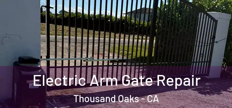 Electric Arm Gate Repair Thousand Oaks - CA