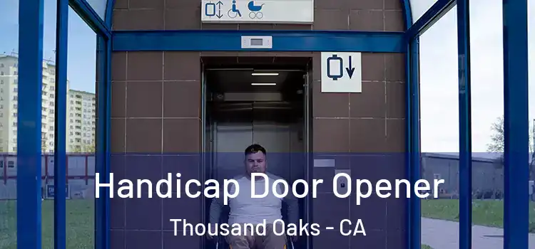 Handicap Door Opener Thousand Oaks - CA